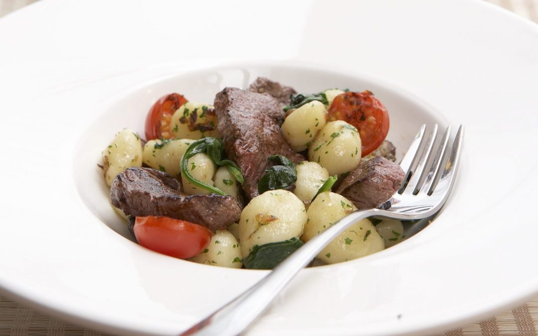 Stir-fry Venison with Gnocchi and Fresh Tomato Sauce_Stir-fry_Graham Brown_Photo